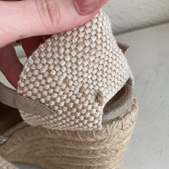 le silla Crystal espadrille peep toe wedges - Picture 11 of 13